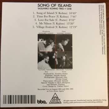 CD Yasuhiro Kohno Trio: Song Of Island 500545