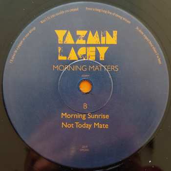EP Yazmin Lacey: Morning Matters 105040