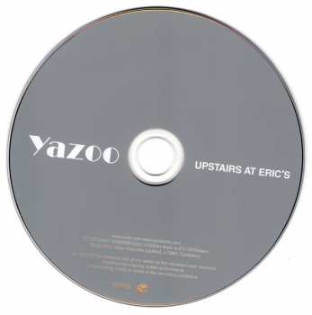 CD Yazoo: Upstairs At Eric's 38303