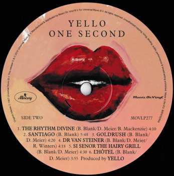 LP Yello: One Second 26412