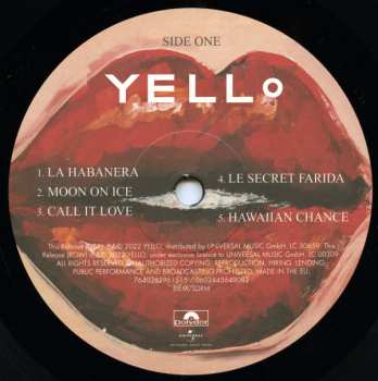 2LP Yello: One Second / Goldrush LTD | CLR 399349
