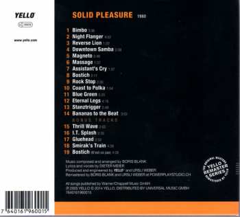 CD Yello: Solid Pleasure 186614