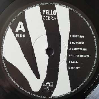 LP Yello: Zebra LTD 57140