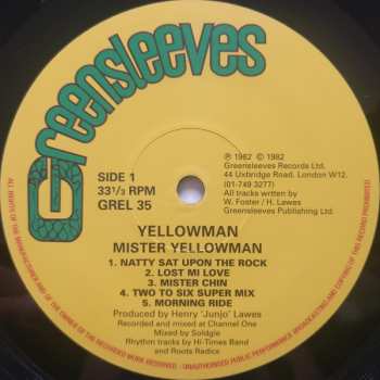 LP Yellowman: Mister Yellowman 346765