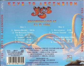 2CD Yes: Keys To Ascension