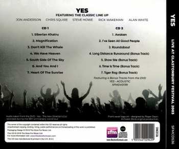 2CD Yes: Live At Glastonbury Festival 2003 313810