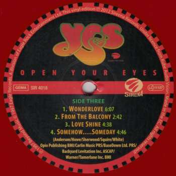 2LP Yes: Open Your Eyes