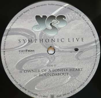 2LP/CD Yes: Symphonic Live LTD | NUM 75461
