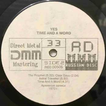 LP Yes: Time And A Word