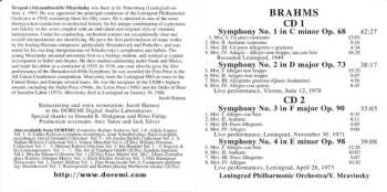 CD Evgeny Mravinsky: The Four Symphonies 522275