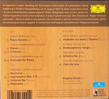 2CD Yevgeny Kissin: The Salzburg Recital 427885