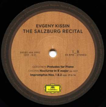 2LP Yevgeny Kissin: The Salzburg Recital 415884
