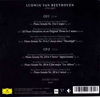 2CD Yevgeny Kissin: Evgeny Kissin . Beethoven 45787