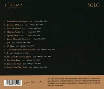 CD Yiruma: Solo 283054