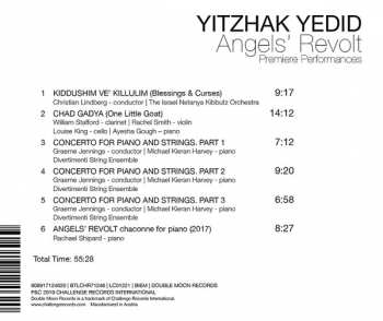 CD Yitzhak Yedid: Angels Revolt - Premiere Performances 177766