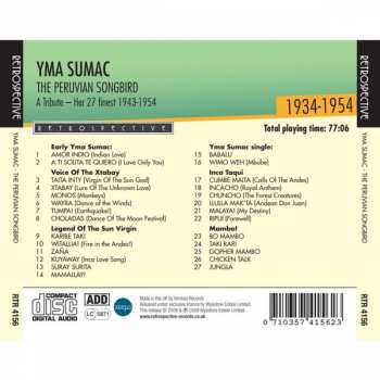 CD Yma Sumac: The Peruvian Songbird 281883