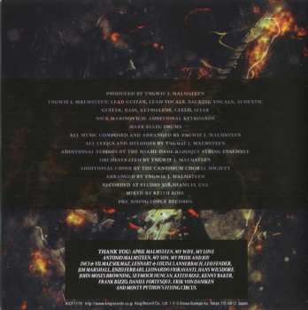 CD Yngwie Malmsteen: World On Fire  40856