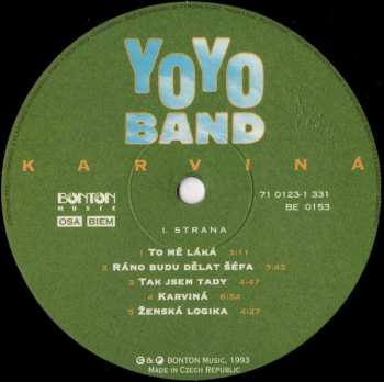 LP Yo Yo Band: Karviná 42812