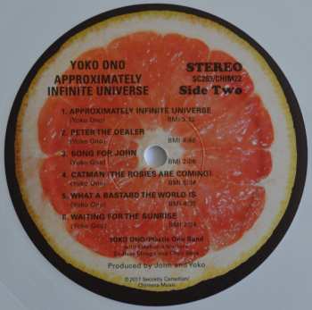 2LP Yoko Ono: Approximately Infinite Universe LTD | CLR 71284