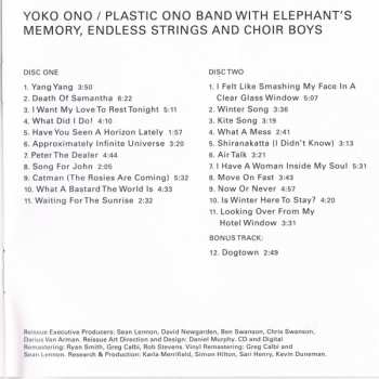2CD Yoko Ono: Approximately Infinite Universe 247847