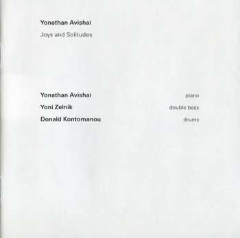 CD Yonathan Avishai: Joys And Solitudes 347895