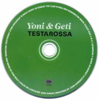 CD Yoni Wolf: Testarossa 121697