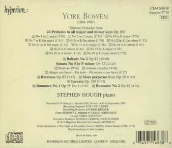 CD York Bowen: Piano Music 332582