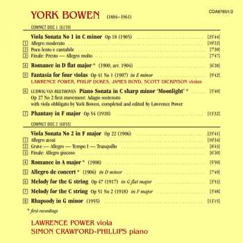 2CD York Bowen: The Complete Works For Viola And Piano 323004