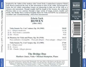 CD York Bowen: Viola Sonatas Nos. 1 and 2 / Phantasy, Op. 54 289367