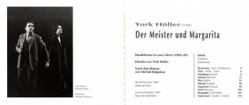 3CD York Höller: Der Meister Und Margarita 111792