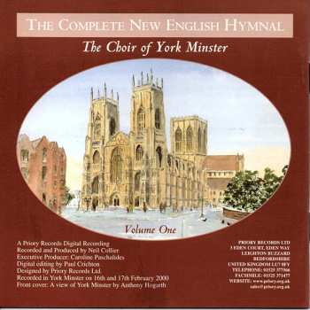 CD York Minster Choir: The Complete New English Hymnal: Volume One 157377