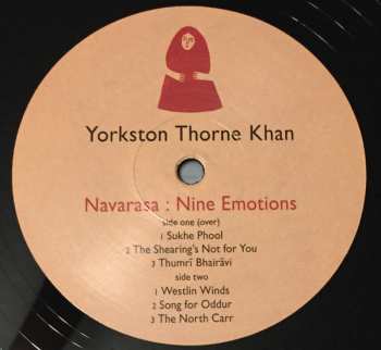 2LP Yorkston / Thorne / Khan: Navarasa : Nine Emotions 321072