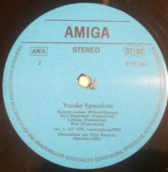 LP Yosuke Yamashita: Yosuke Yamashita 440092