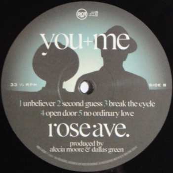 LP You+Me: Rose Ave. LTD