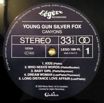 LP Young Gun Silver Fox: Canyons