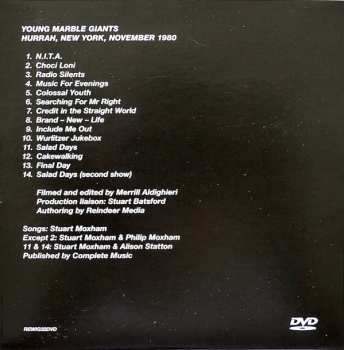 2LP/DVD Young Marble Giants: Colossal Youth / Loose Ends And Sharp Cuts