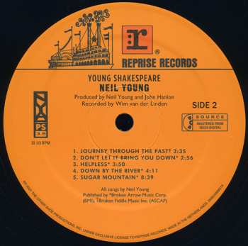 LP Neil Young: Young Shakespeare 41293