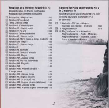 CD Yuja Wang: Paganini Rhapsody | Piano Concerto No. 2 45489