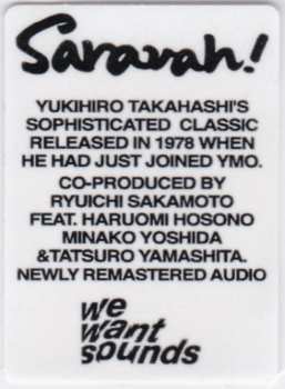 CD Yukihiro Takahashi: Saravah! 323754