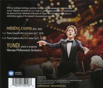 CD Yundi Li: Piano Concerto Nos. 1 & 2 DIGI 413313