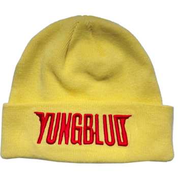 Merch Yungblud: Yungblud Unisex Beanie Hat: Red Logo