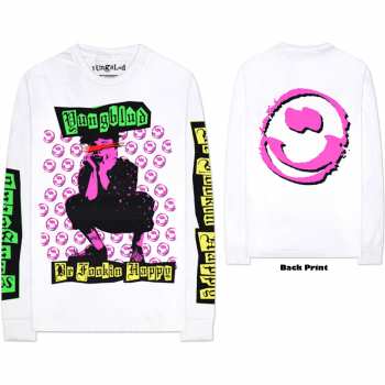 Merch Yungblud: Yungblud Unisex Long Sleeve T-shirt: Punker (back & Sleeve Print) (medium) M