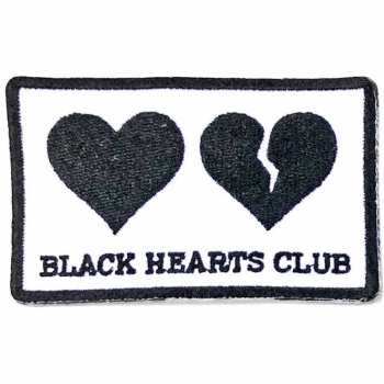 Merch Yungblud: Nášivka Black Hearts Club