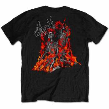 Merch Yungblud: Tričko Weird Flaming Skeletons  XL