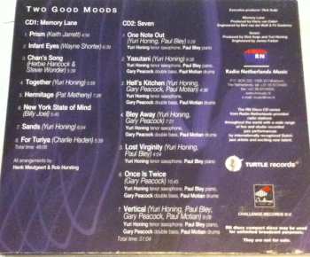 2CD Yuri Honing: Two Good Moods (Seven + Memory Lane) 456023
