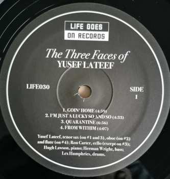LP Yusef Lateef: The Three Faces Of Yusef Lateef 413768