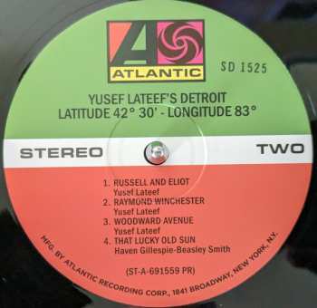 LP Yusef Lateef: Yusef Lateef's Detroit Latitude 42° 30' Longitude 83° LTD 503303
