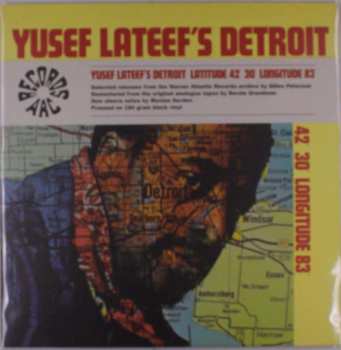 LP Yusef Lateef: Yusef Lateef's Detroit Latitude 42° 30' Longitude 83° LTD 503303