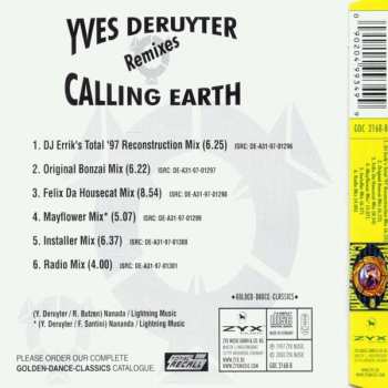 CD Yves Deruyter: Calling Earth (The Limited Edition Remix Collection) 353602