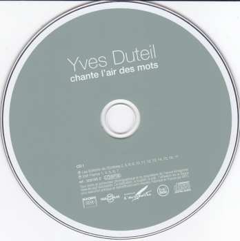 2CD Yves Duteil: Chante L'air Des Mots 355562
